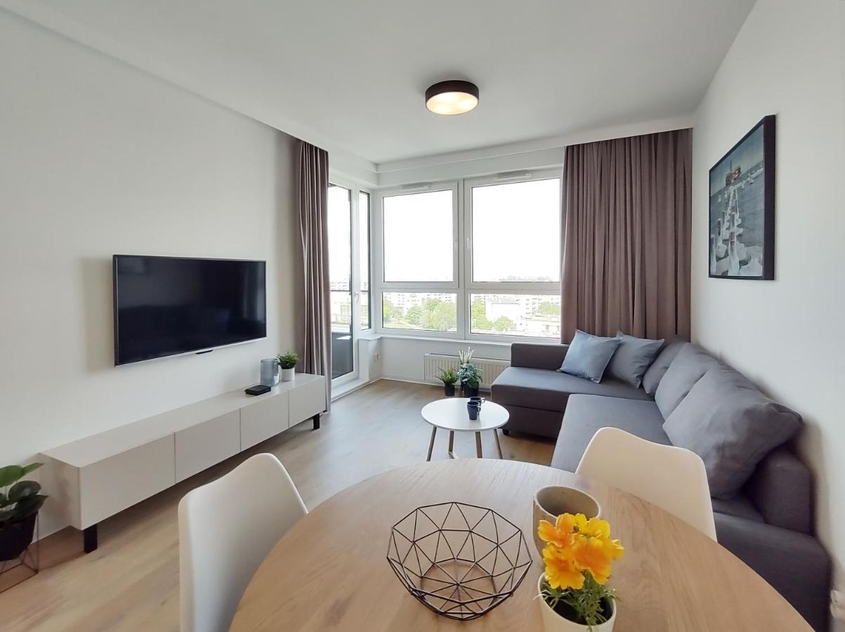 Elegant 3City Apartment With Parking In Gdansk By Noclegi Renters 외부 사진