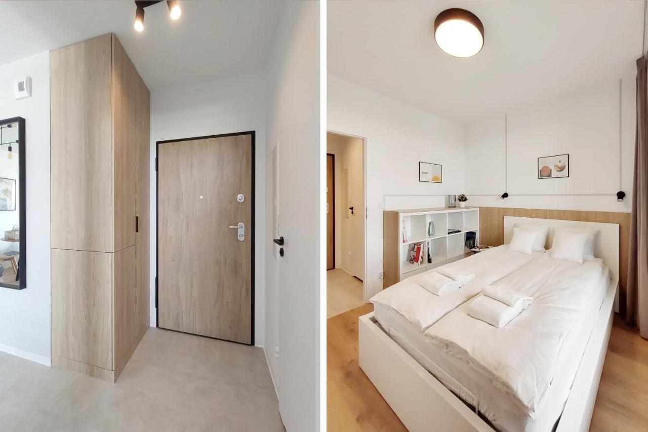 Elegant 3City Apartment With Parking In Gdansk By Noclegi Renters 외부 사진