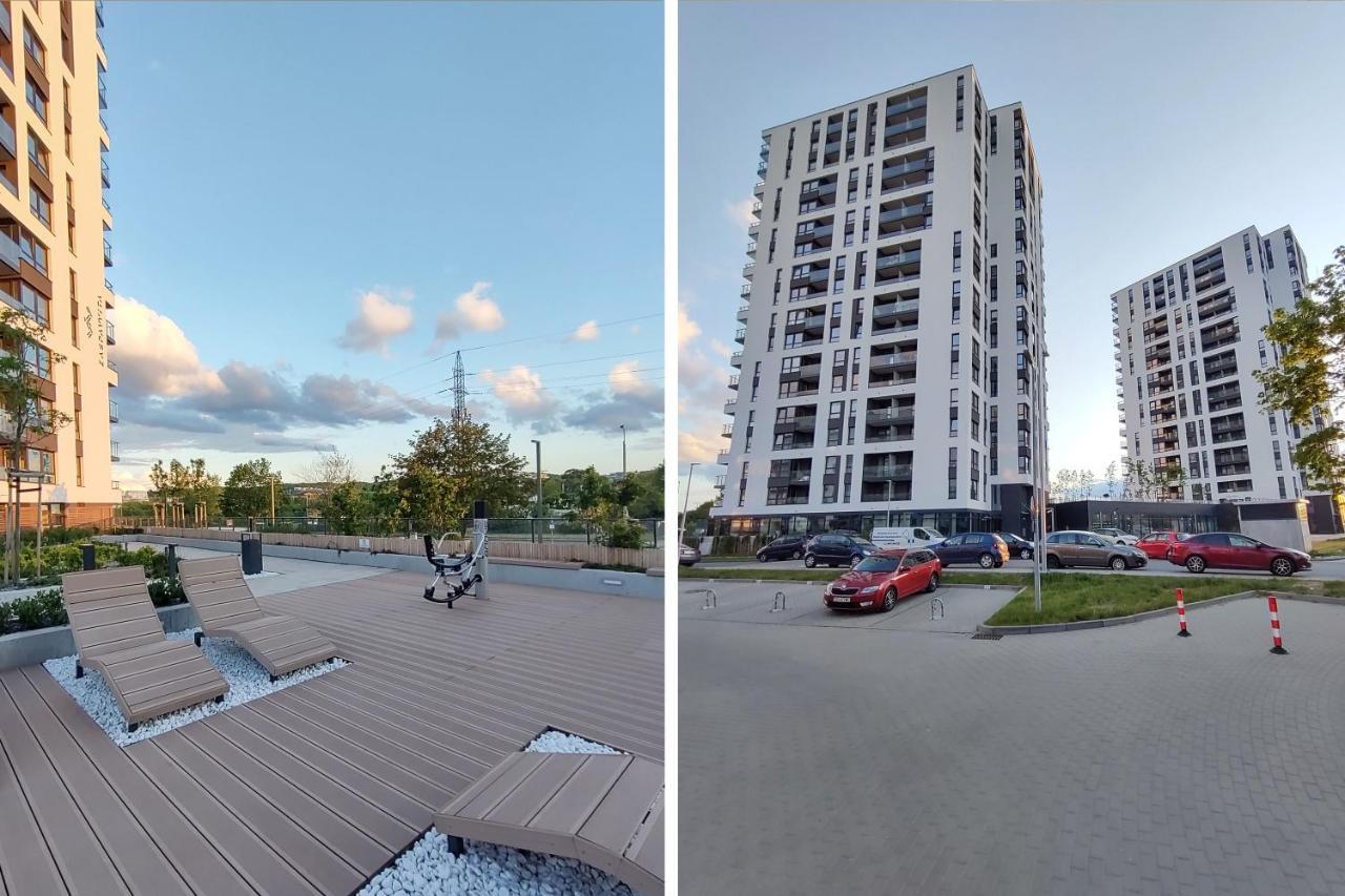Elegant 3City Apartment With Parking In Gdansk By Noclegi Renters 외부 사진